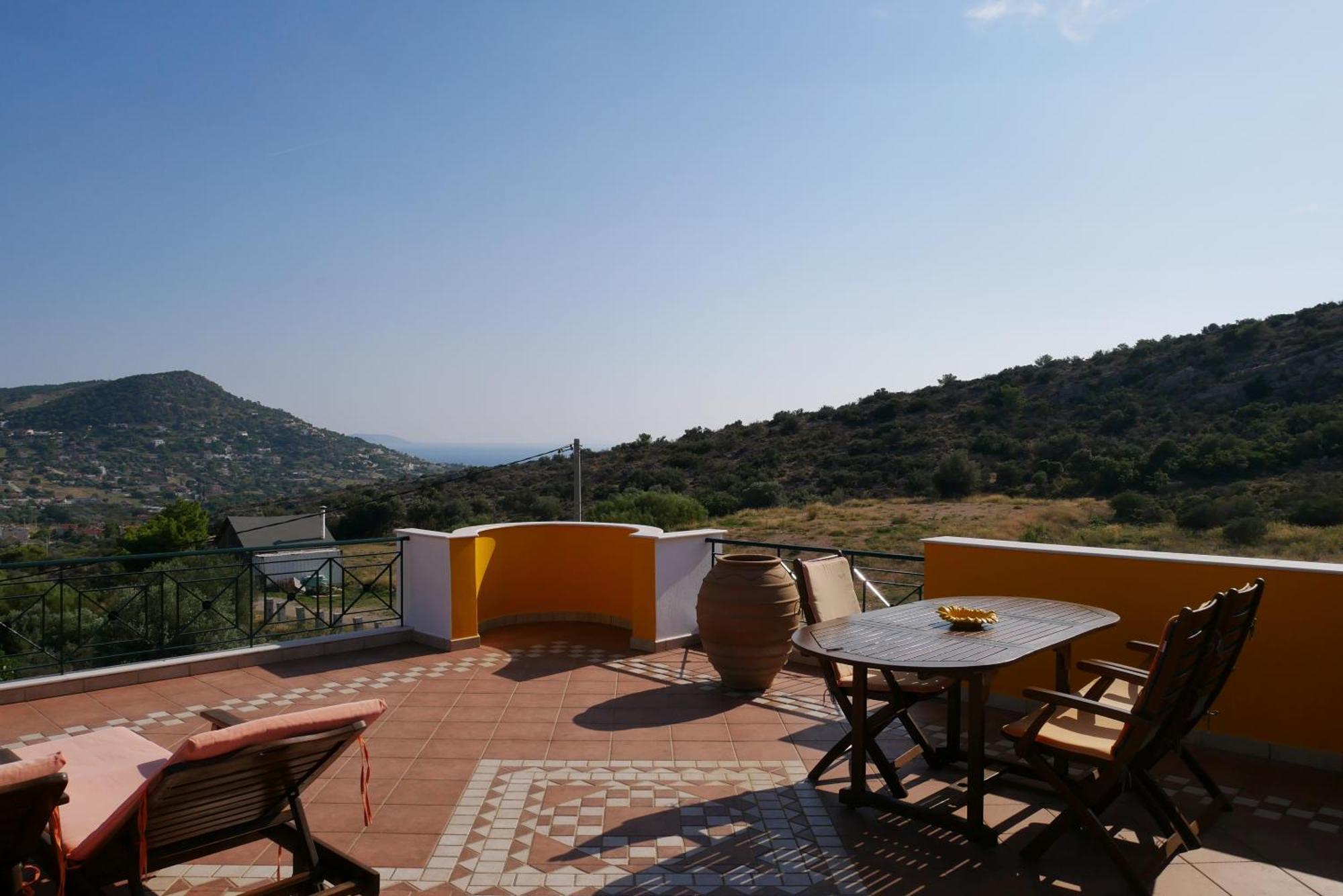 לינה וארוחת בוקר Agia Marina  Casa Di Luce מראה חיצוני תמונה