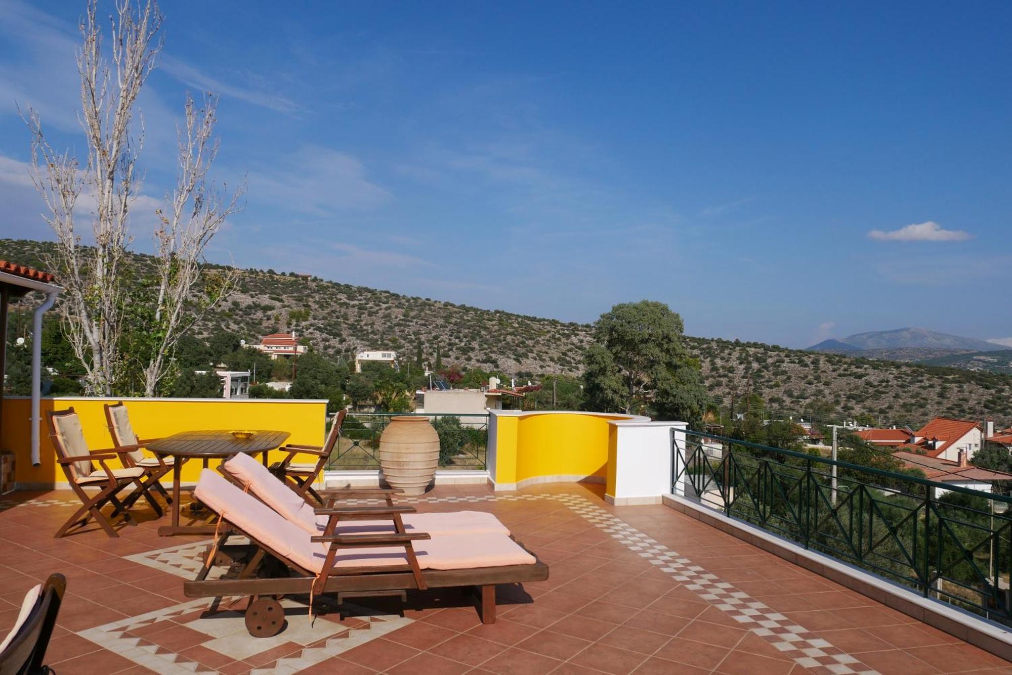 לינה וארוחת בוקר Agia Marina  Casa Di Luce מראה חיצוני תמונה